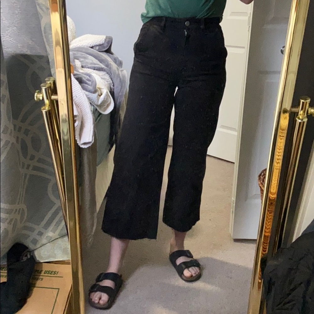 Everlane Black Wide Leg